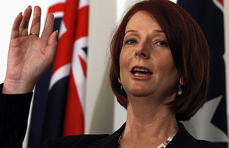julia gillard earlobes. installed Julia Gillard.